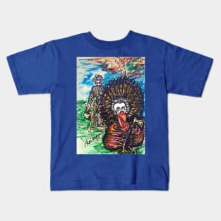 Who's Going Turkey Hunting This Thanksgiving Kids T-Shirt